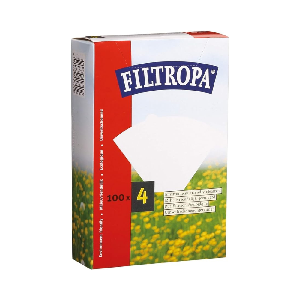 Filtropa White Size 4 Filter Papers (100)