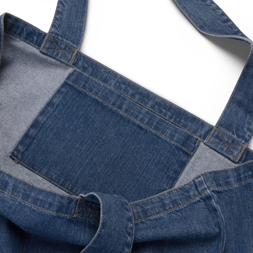 Naive Organic Denim Tote Bag