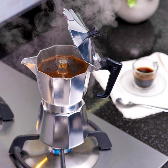 Pezzetti Italexpress Aluminium Moka Pot - 6 Cup