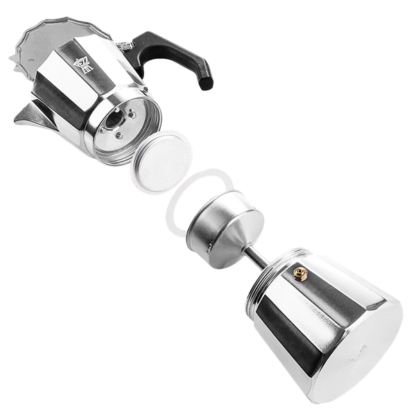 Pezzetti Italexpress Aluminium Moka Pot - 3 Cup