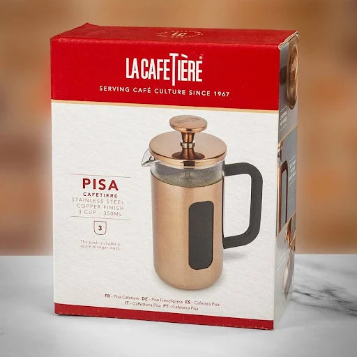 La Cafetiere Pisa Copper - 3 Cup