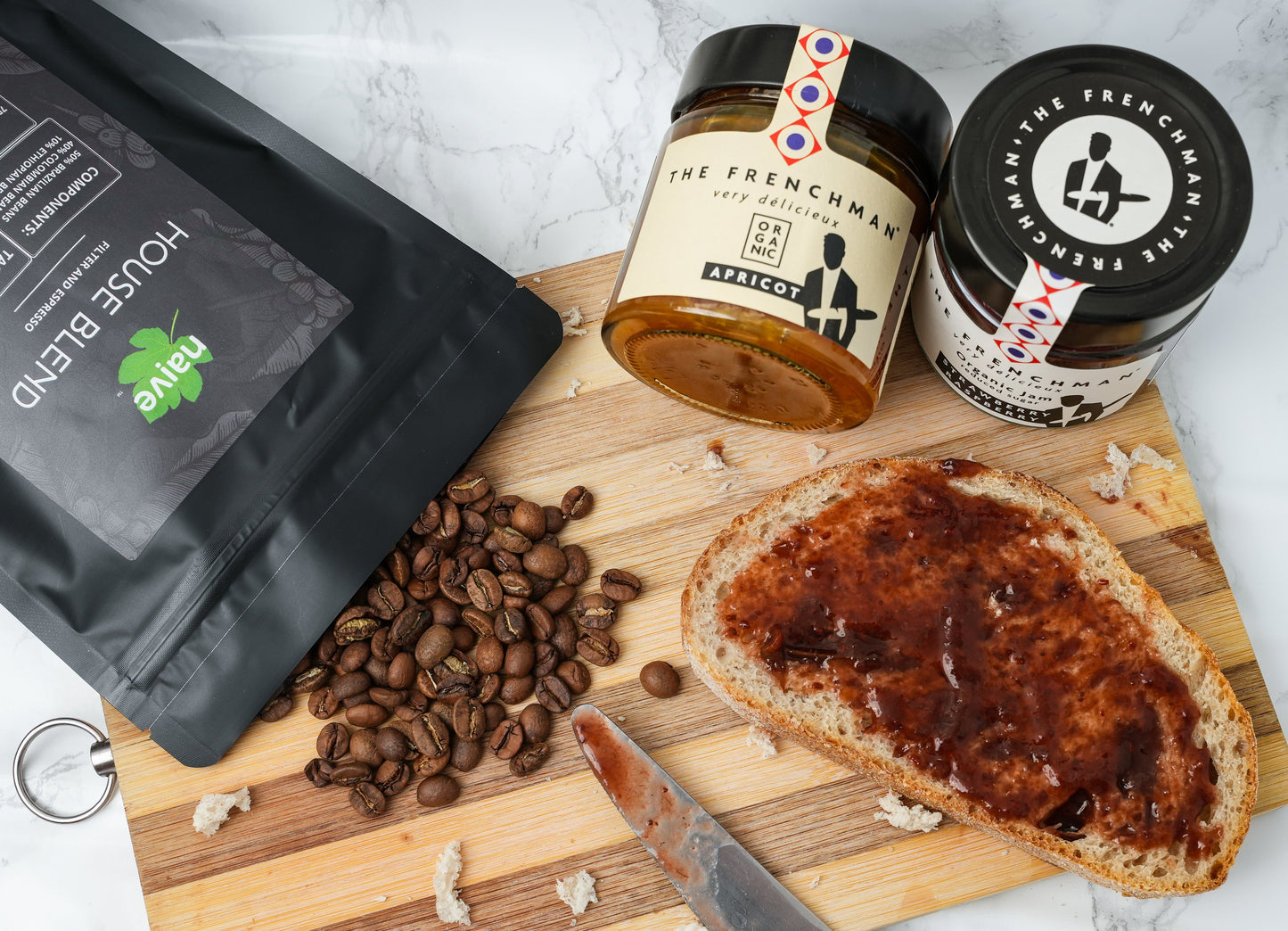 Decaf Single Origin Honduran x The Frenchman Jam Bundle