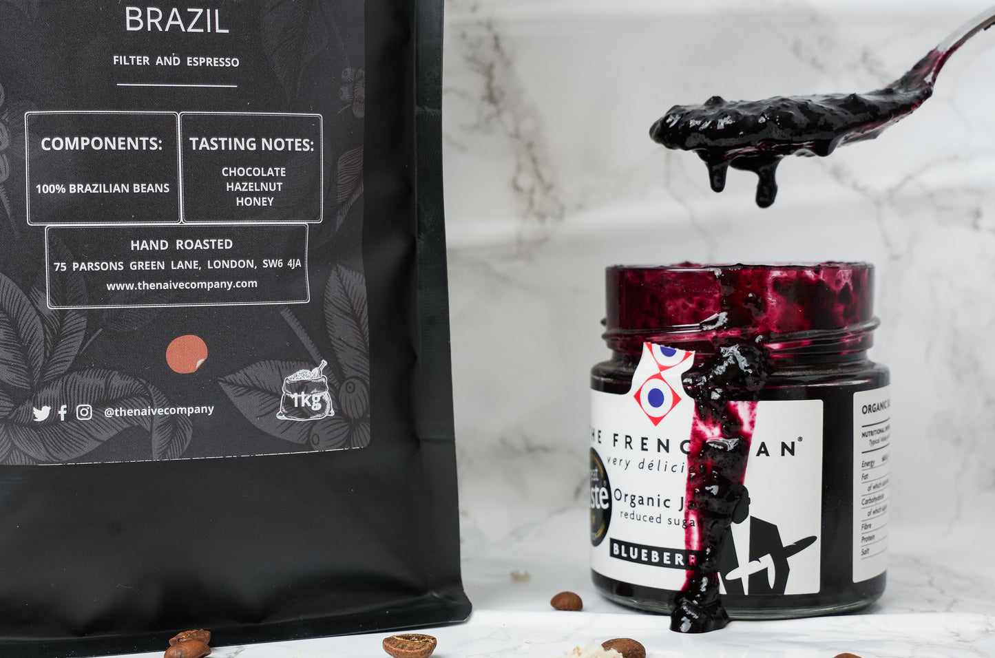 Decaf Single Origin Honduran x The Frenchman Jam Bundle
