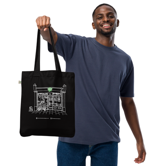 Naive Organic Tote Bag - Black